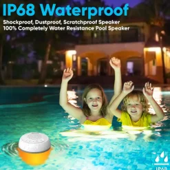Mini Speaker With Colorful Lights<Pyle Sale