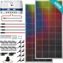 Mono Solar Panel Starter Kit<SereneLife Hot