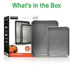 Nonstick Cookie Sheet Baking Pan<NutriChef New