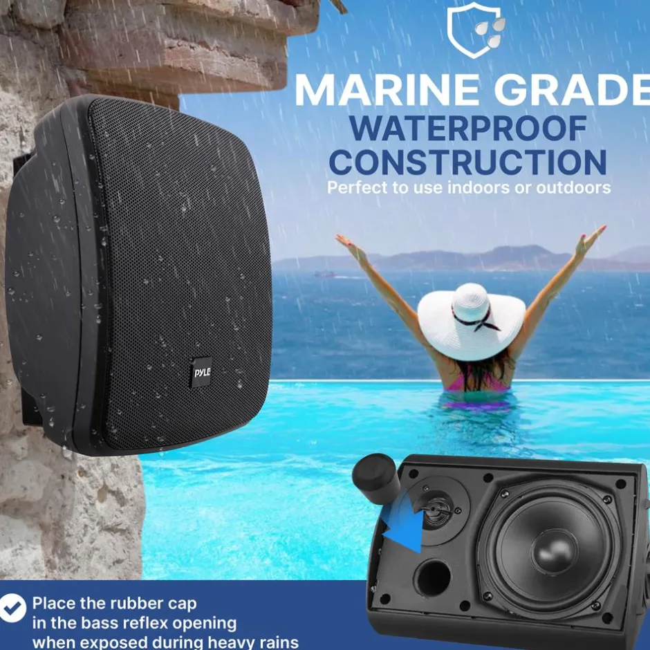 On Wall/Patio Commercial Speaker<Pyle Discount
