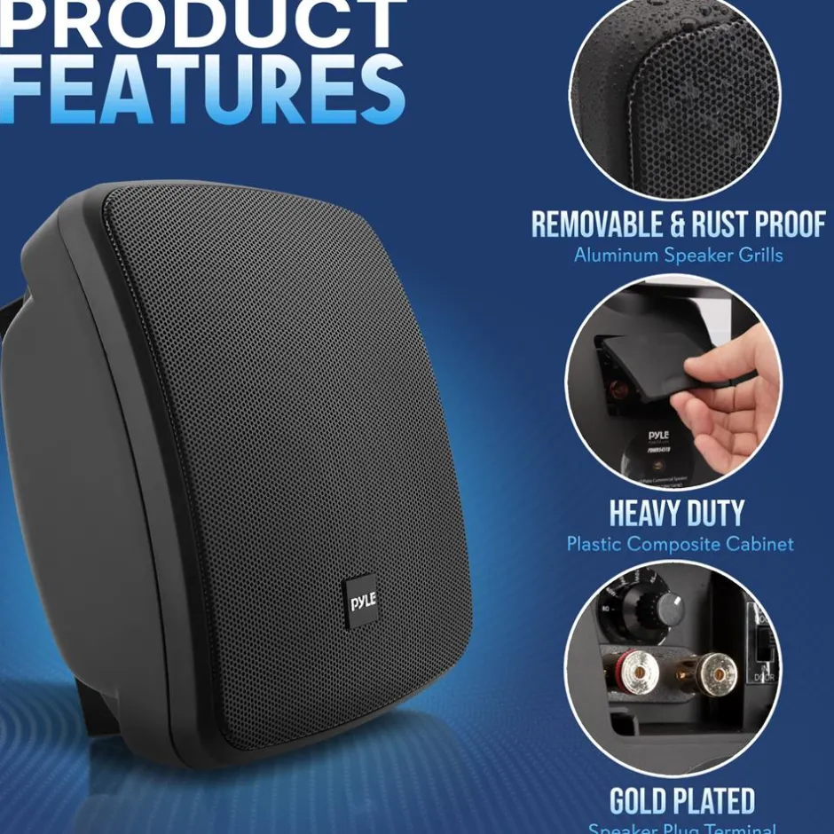 On Wall/Patio Commercial Speaker<Pyle Discount