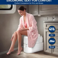Outdoor Portable Toilet<SereneLife Sale