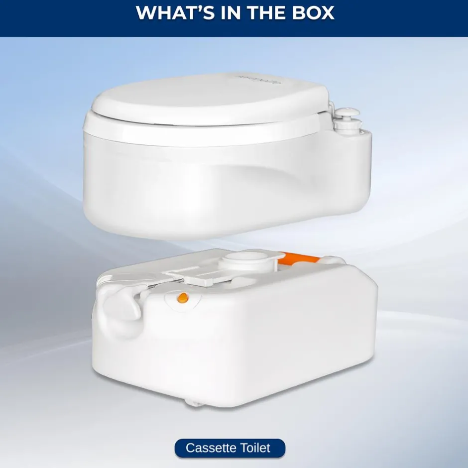 Outdoor Portable Toilet<SereneLife Sale