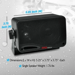Outdoor Waterproof Bluetooth Speakers - 200W 3-Way System, Weatherproof<Pyle Hot
