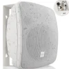 Outdoor Waterproof Speaker - Deep Bass, 2-Way Stereo, White<Pyle Best