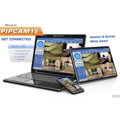 Outdoor Wireless Security Camera, Remote Access, Weatherproof Aluminum<Pyle Sale