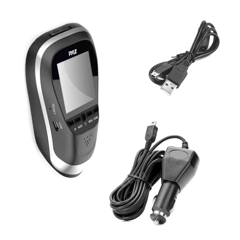 1080P Hd Car Dash Cam Video Recorder<Pyle New