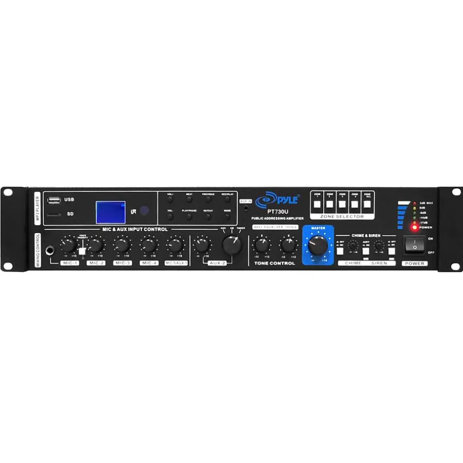 Pa Public Address Pro Audio Amplifier<Pyle Discount