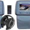 Pair Of Adjustable Headrests W/ Built-In<Pyle Outlet