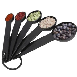 5-Piece Measuring Spoon Set - Precise Measurements - Polypropylene<NutriChef Sale