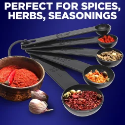 5-Piece Measuring Spoon Set - Precise Measurements - Polypropylene<NutriChef Sale