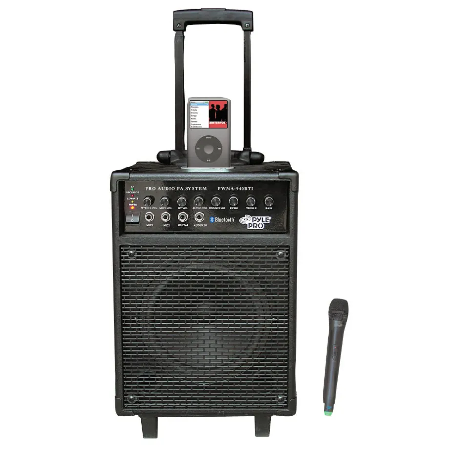 Portable Bluetooth Pa Speaker System<Pyle Discount