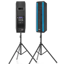 Portable Bluetooth PA Speaker System, 2000W, RGB Lights, Tripod Stand<Pyle Discount