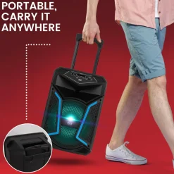 Portable Bluetooth Pa Speaker System Kit<Pyle Outlet