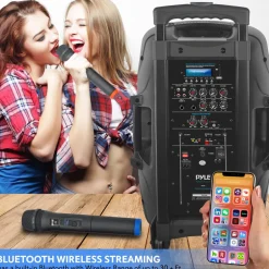 Portable Bluetooth Pa Speaker System<Pyle New