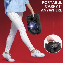 Portable Bluetooth PA Speaker 300W Rechargeable 8