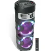 Portable Bluetooth PA Speaker 1200W Rechargeable LED Party Lights<Pyle Hot