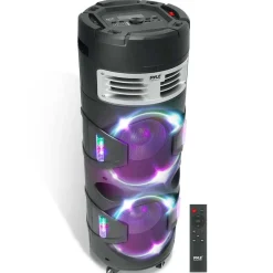 Portable Bluetooth PA Speaker 1200W Rechargeable LED Party Lights<Pyle Hot