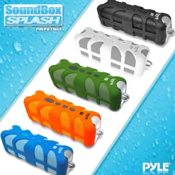 Portable Bluetooth Speaker, Waterproof, NFC Pairing, Green<Pyle Discount