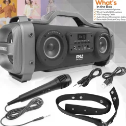 Portable Bluetooth Speaker Radio System<Pyle Hot