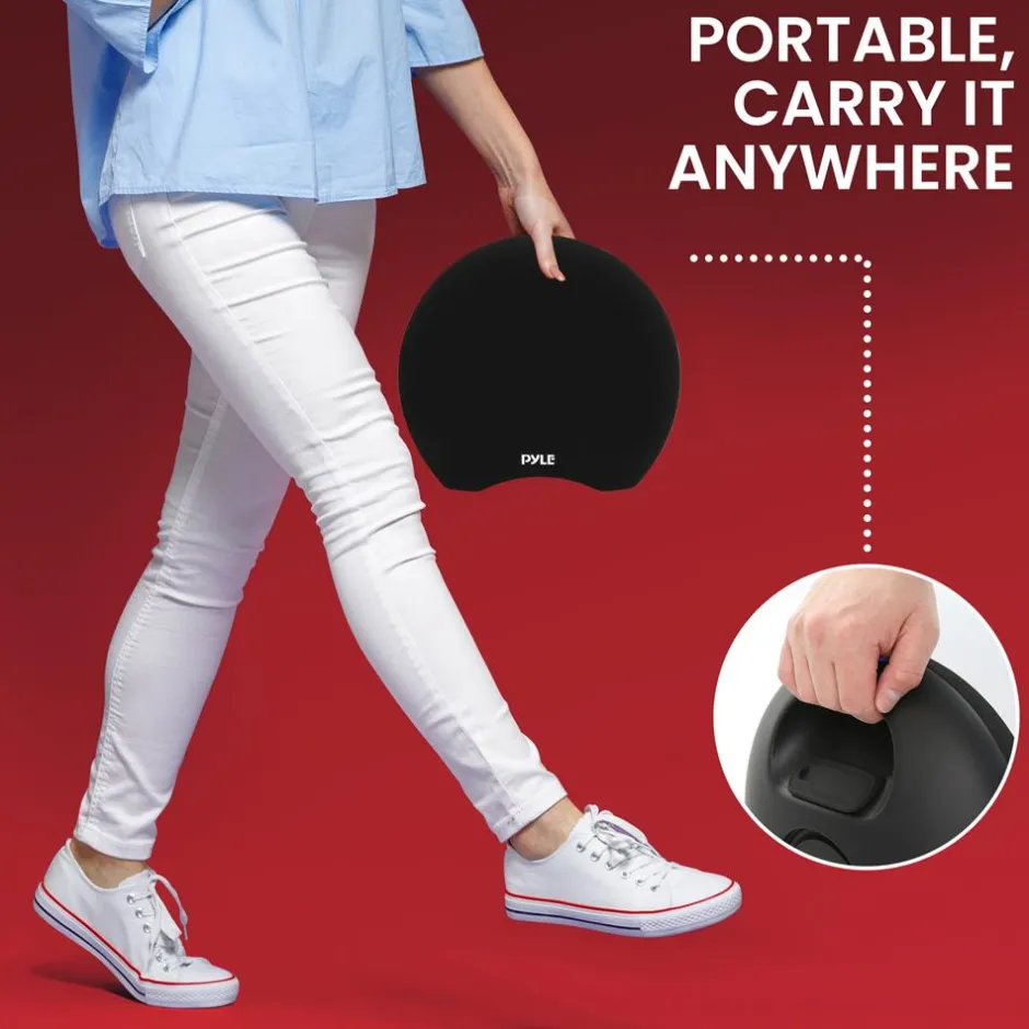 Portable Bluetooth Speaker 280W Waterproof Wireless Mic Rechargeable Battery<Pyle Clearance