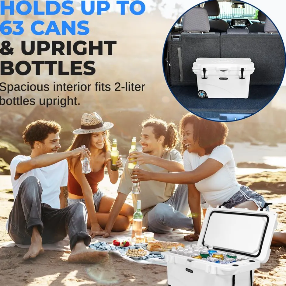 Portable Cooler Box<SereneLife Outlet