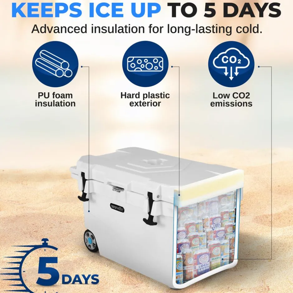 Portable Cooler Box<SereneLife Outlet