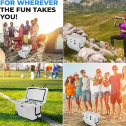 Portable Cooler Box<SereneLife Outlet