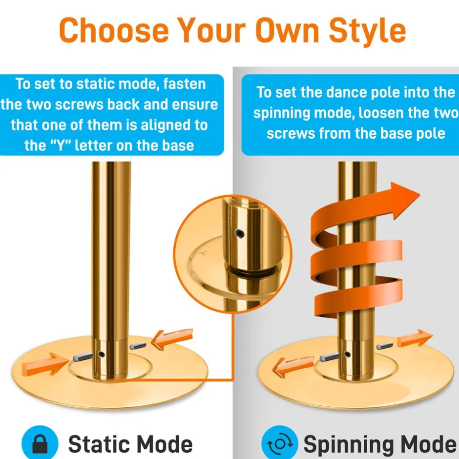 Portable Dancing Pole<SereneLife Discount
