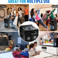 Portable Dvd Video Pa Speaker System<Pyle Clearance