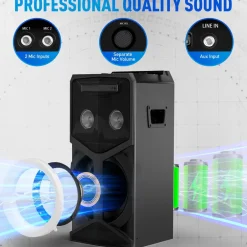 Portable Dvd Video Pa Speaker System<Pyle Clearance