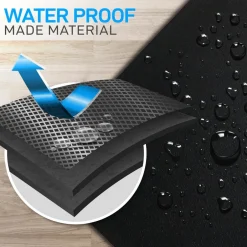 Portable Exercise Mat - Shock Absorption - Non-Slip PVC Foam - 30