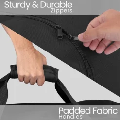 Portable Golf Duffel Bag - Water-Resistant Nylon, Extra Large Storage<SereneLife Sale
