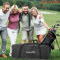 Portable Golf Duffel Bag - Water-Resistant Nylon, Extra Large Storage<SereneLife Sale