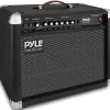 Portable Guitar Amp 40W High-Def Speakers Lightweight Wood Construction<Pyle Best