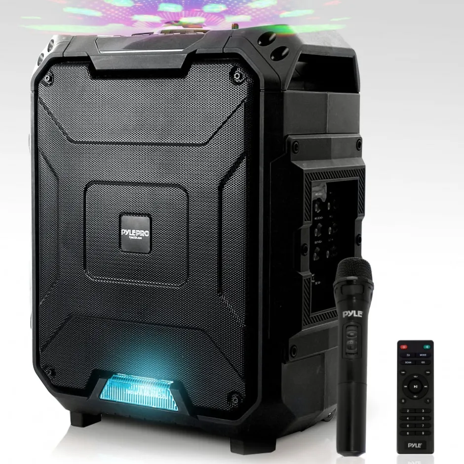 Portable Pa Speaker & Microphone System<Pyle