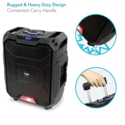 Portable Pa Speaker & Microphone System<Pyle