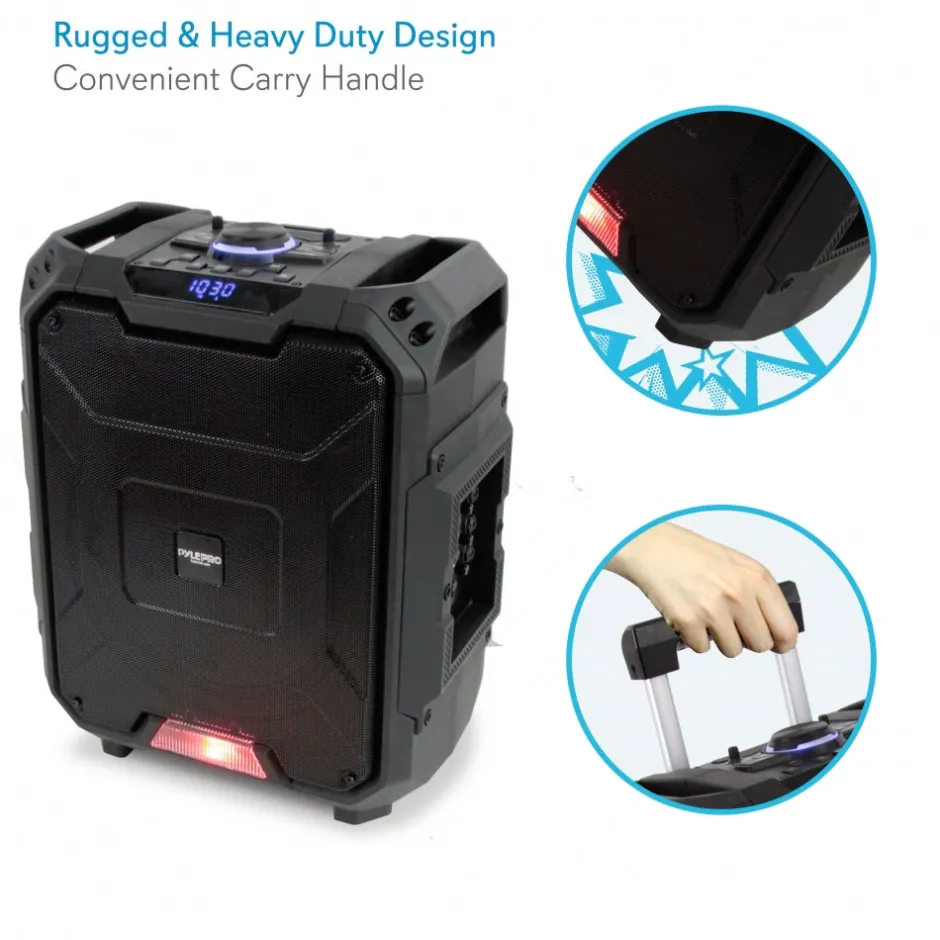 Portable Pa Speaker & Microphone System<Pyle