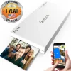 Portable Photo Printer - Instant Wireless Printing, 291dpi, Compact Size<SereneLife New