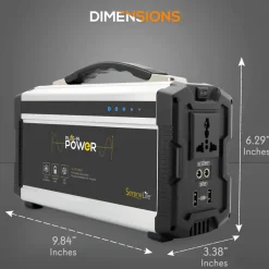 Portable Power Generator 60,000mAh Lithium Battery Dual USB Ports<SereneLife Outlet