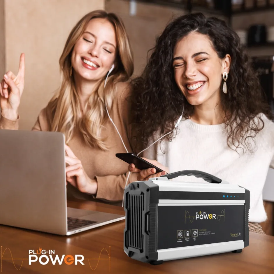 Portable Power Generator 60,000mAh Lithium Battery Dual USB Ports<SereneLife Outlet