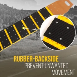 Portable Speed Bump - Quick Deploy, Reinforced Polyprone, Yellow<Pyle Best