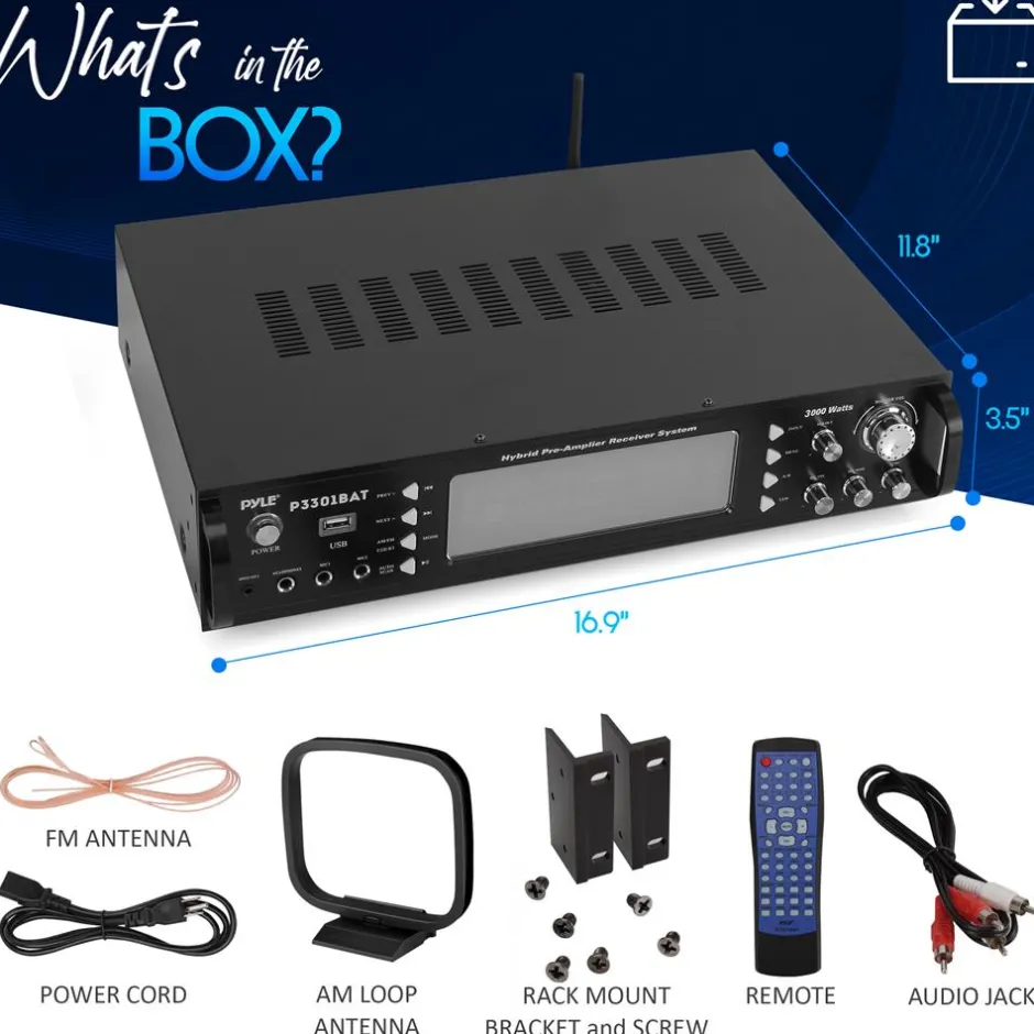 Pro Audio Home Theater Stereo Amplifier<Pyle Best