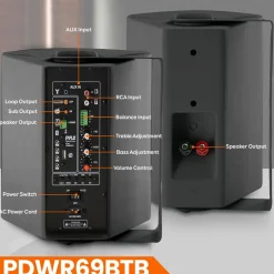 Pro-Active Wireless Bt Streaming Speaker<Pyle Best
