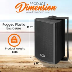 Pro-Active Wireless Bt Streaming Speaker<Pyle Best