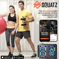 Push Up Board Home Workout Equipment Set<SQUATZ Sale