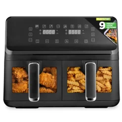 4.4Qt Dual Basket Air Fryer<NutriChef