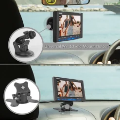 Rear View Backup Camera System, Night Vision, 7