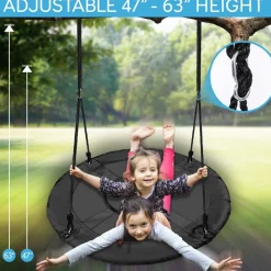 Saucer Swing for Kids - Relaxing Fun - 40