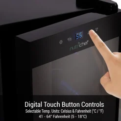 Smart Wine Cooler Refrigerator<NutriChef New